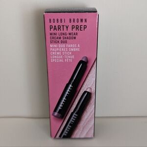 Bobbi Brown Party Prep Mini Long Wear Cream Shadow Stick Duo